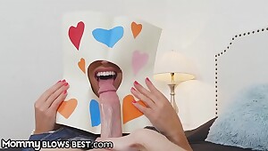 MommyBlowsBest - Stepmom Krissy Lynn's BirtHDay Blowjob