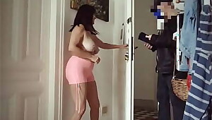 Sucking off the food delivery guy. There's a first for me. The poor man was so nervous he came in in the mood for onds. Damn, I swallowed a stranger's cum..